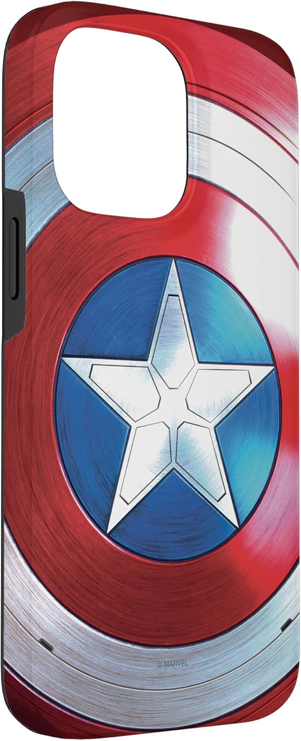 The Falcon and The Winter Soldier Captain America Shield Case for iPhone 14 Pro Max