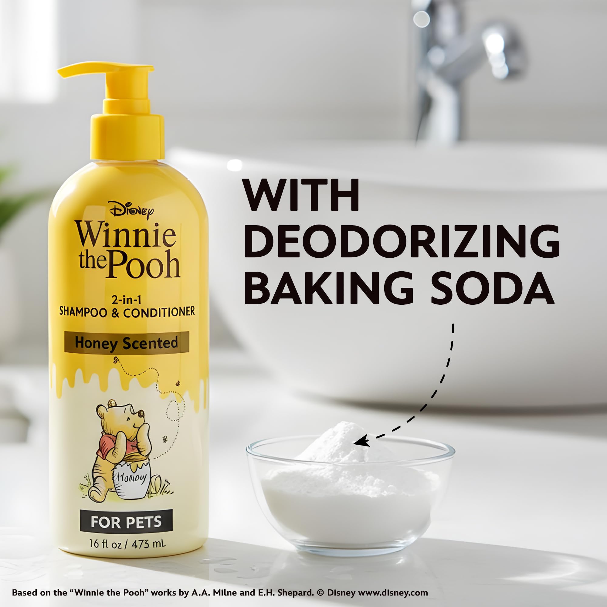 Amazon.com: Disney Winnie the Pooh 2-in-1 Dog Shampoo and