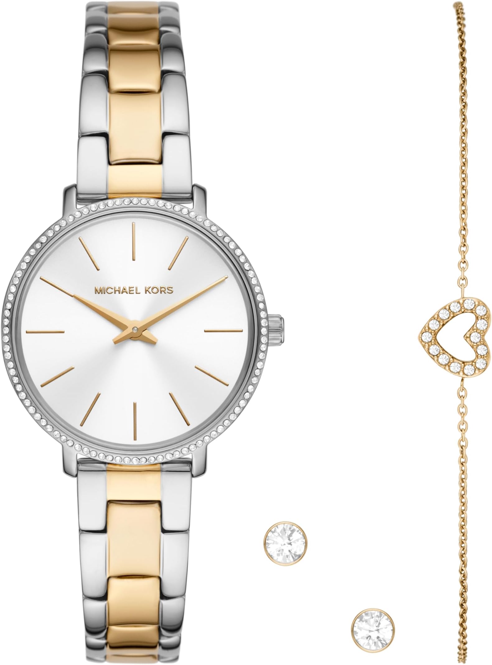 Pyper Women's Watch, Stainless Steel Watch for Women with Steel, Leather, or Silicone Band