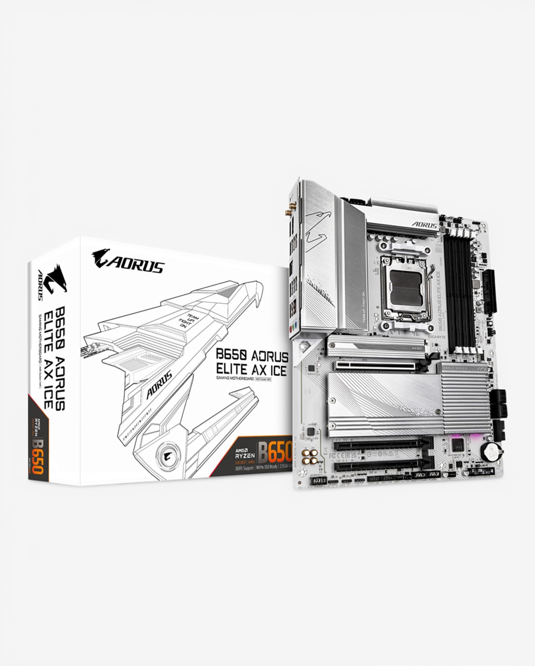 Amazon.com: GIGABYTE B650 AORUS Elite AX ICE AMD AM5 ATX