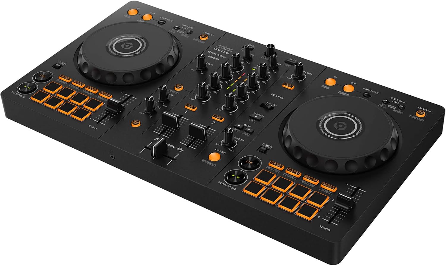 Pioneer DJ DDJ-FLX4 Multi-App Compatible 2ch DJ Controller