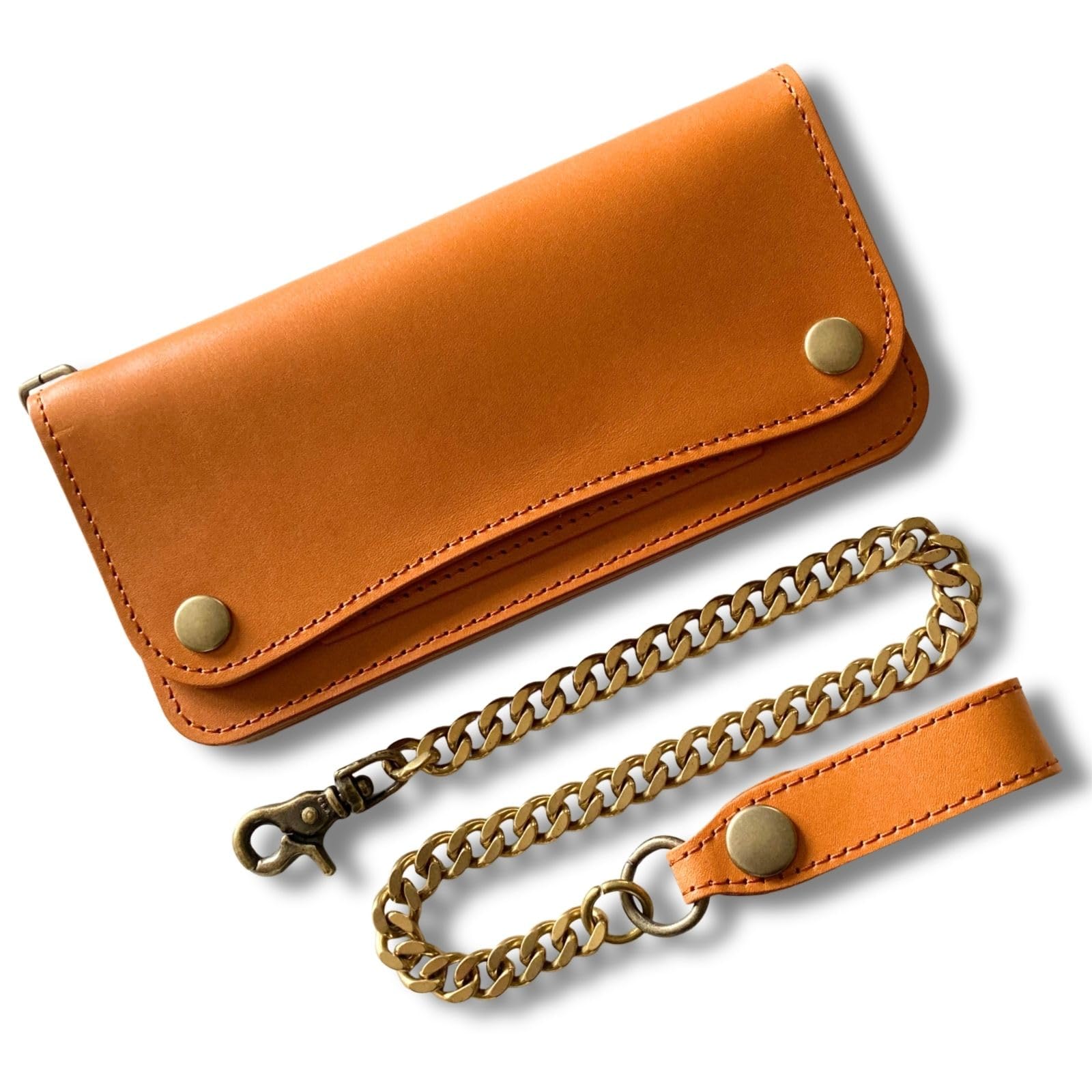 Amazon | [Sasical] サシカル トラッカーウォレット チェーン 本革