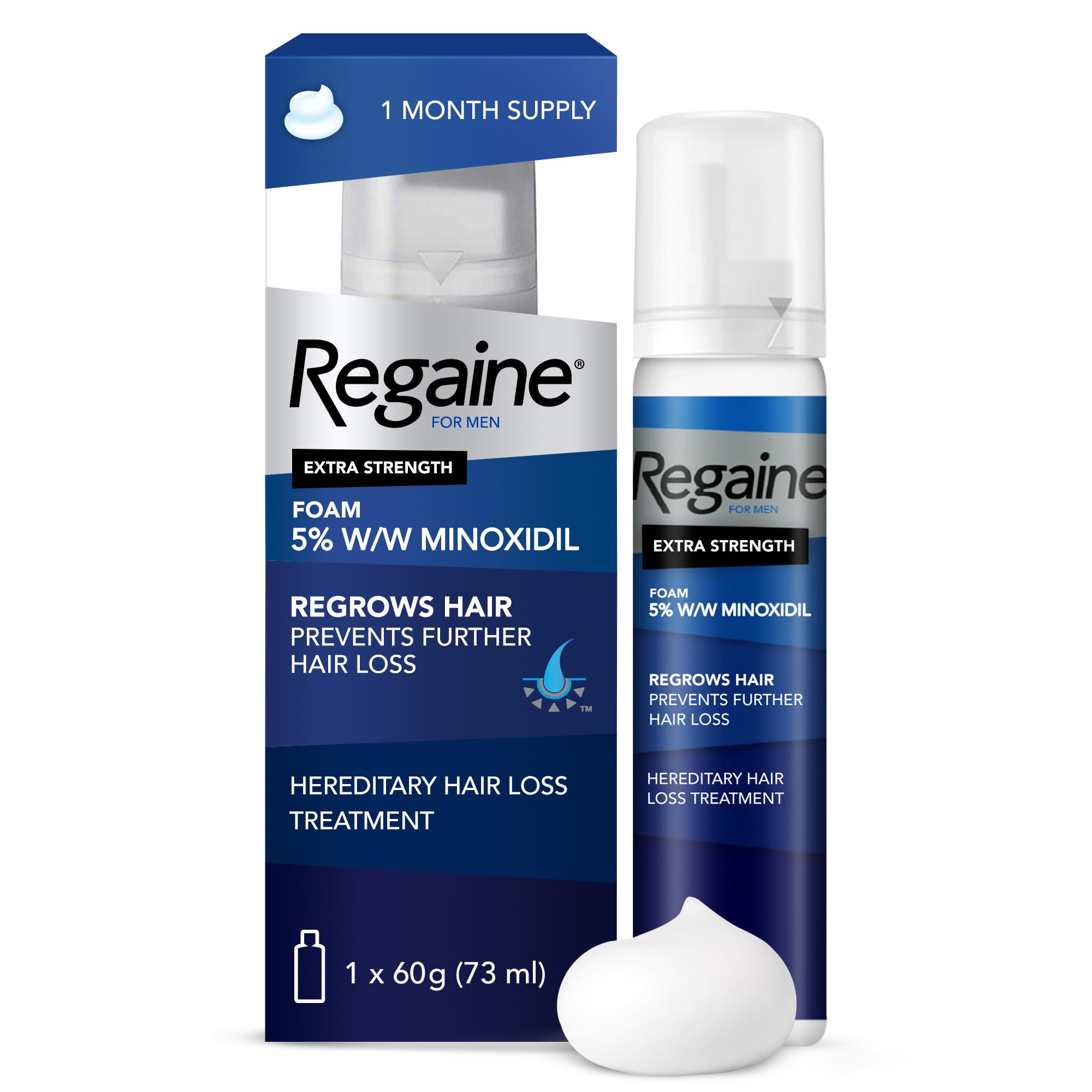 Regain Regaine Men Foam 5% : Buy Online at Best Price in KSA - Souq is now ...