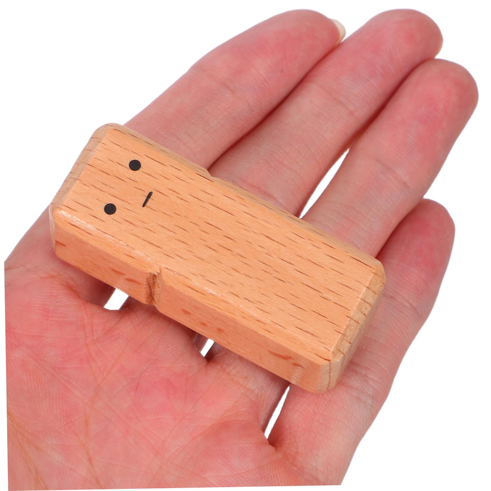 PLAFOPE 10 Piezas Figuras de Madera de Haya sin para Pintar Muñecos de Madera Naturales para Manualidades DIY Juguetes Educativos Montessori
