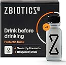 ZBiotics — Feel Better After Drinking, Wake Up Refreshed, Science-Backed, Patented Probiotic for Easier Mornings, Travel-Friendly, 3-Pack of 0.47 Fl Oz Bottles