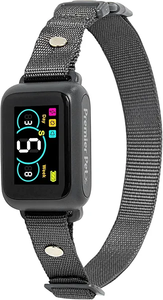 Premier Pet Dog Bark Collar- Waterproof - Rechargeable Digital Bark Collar Anti Barking Collar with 5 Adjustable Sensitivity Levels Dogs