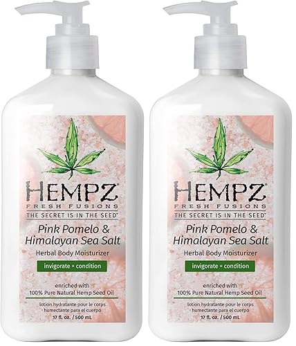 Vista 10 de Hempz Pink Pomelo & Himalaya Sea Salt - Hidratante Corporal Herbal de Pomelo Rosa y Sal del Himalaya