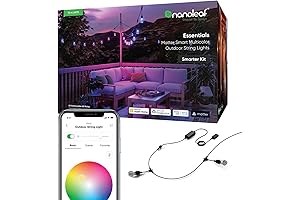 Nanoleaf Essentials: Smart, Addressable Outdoor String Lights