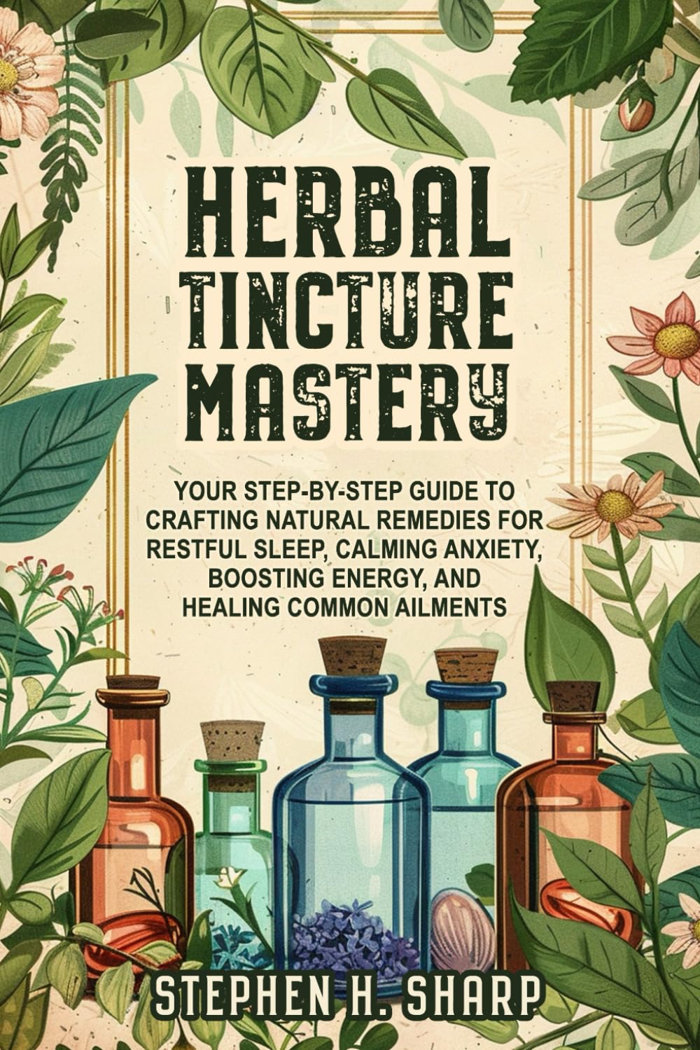Herbal Tincture Mastery: Your Step-by-Step Guide to Crafting Natural Remedies for Restful Sleep, Calming Anxiety, Boosting Energy, and Healing Common Ailments