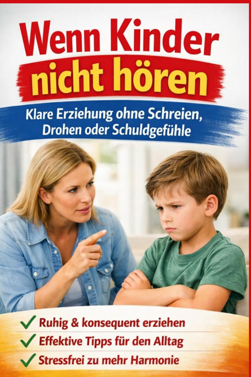 Wenn Kinder nicht hören: Klare Erziehung ohne Schreien, Drohen oder Schuldgefühle