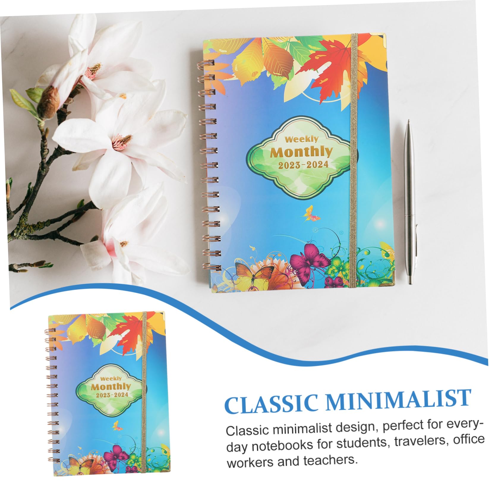 5 Pz Libro Agenda 2023 personal planner agenda ufficio agenda 2023 agenda giornaliera organizzatore di pianificatori domestici taccuino pianificatore giornaliero scrivere un libro