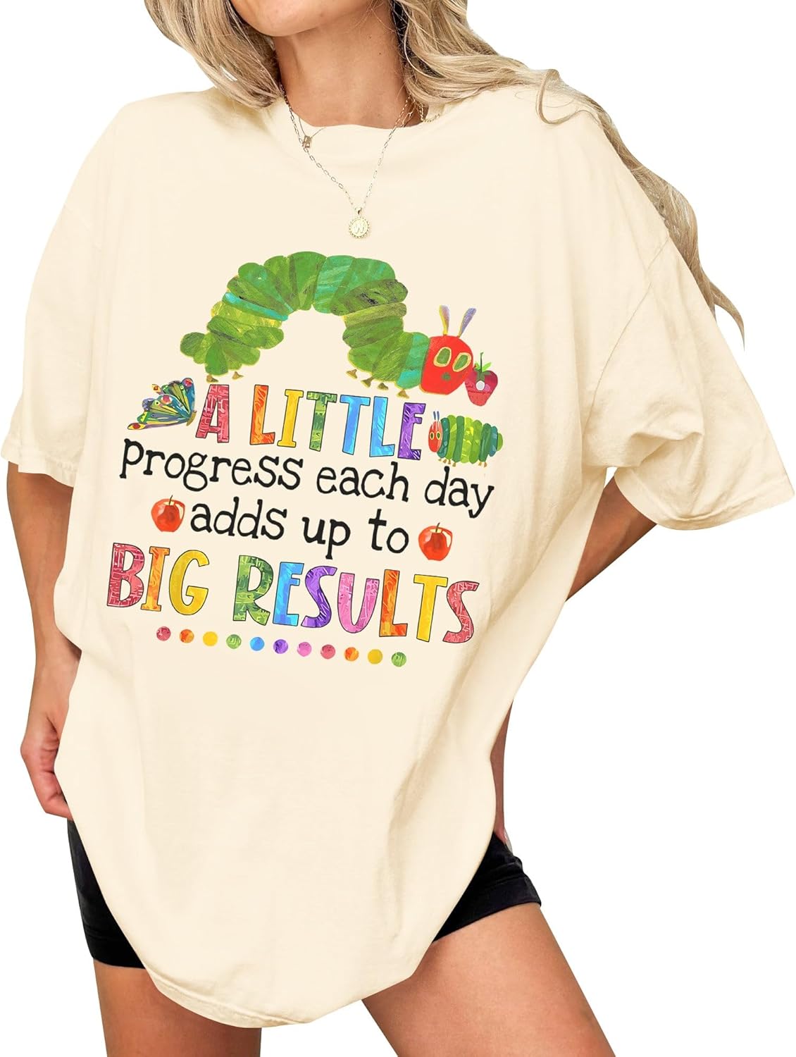 A Little Progress Each Day Shirt - Teacher Appreciation Shirts for Women - Teachers Back to School Gift