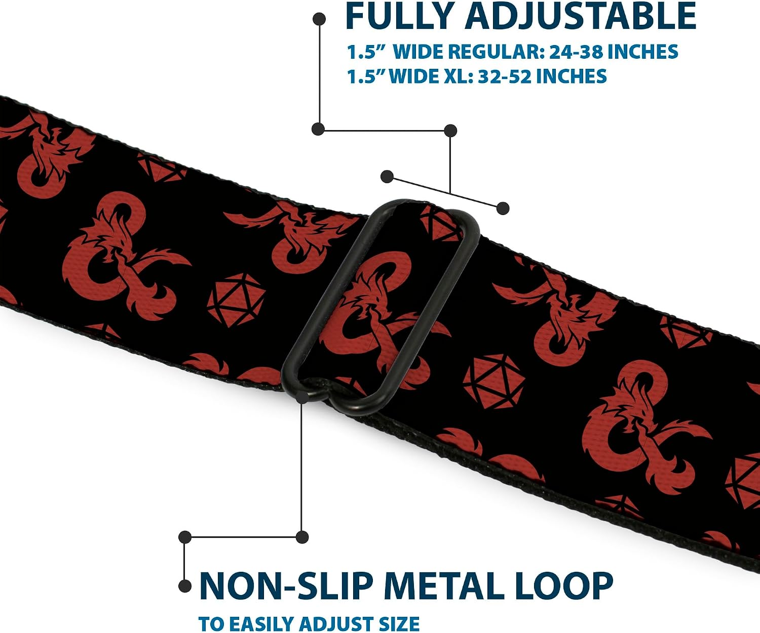 Dungeons & Dragons Belt, Seatbelt Buckle, Dungeons Dragons Ampersand Icon Dice