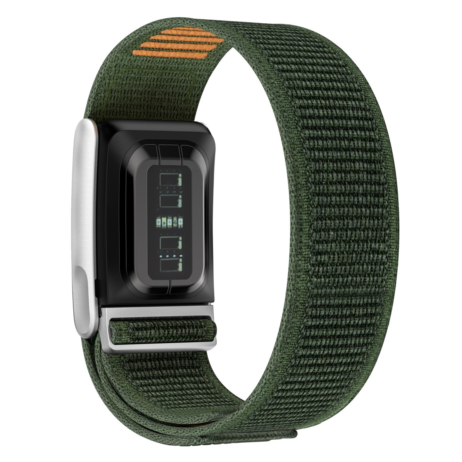 Generic Étui compatible avec Whoop 5.0 MG (couleur : noir) Bracelet en nylon Bracelet réglable Bracelet en cuir