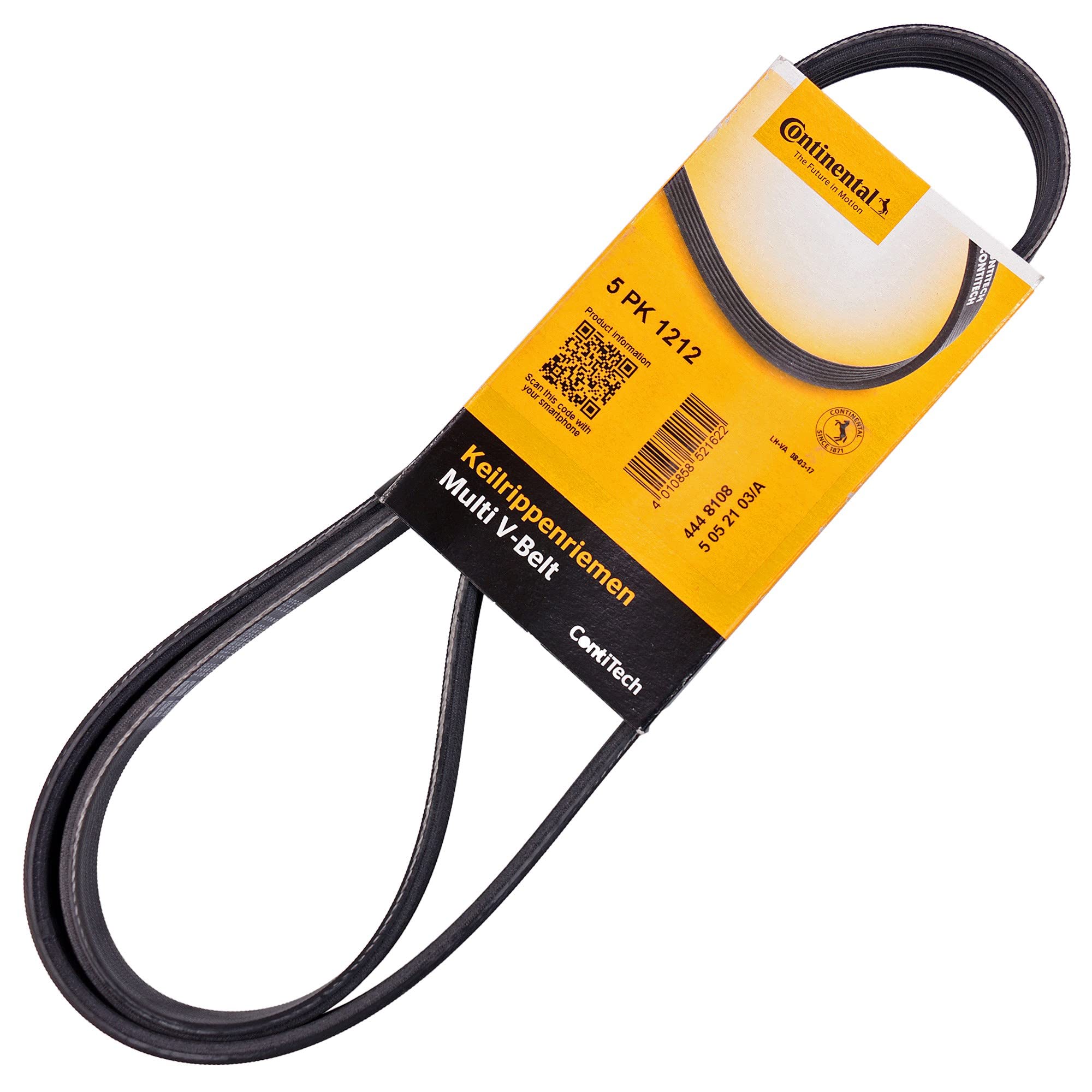 ✅Fits CONTITECH 5PK1212 V-RIBBED BELT   ⭐UK Seller⭐