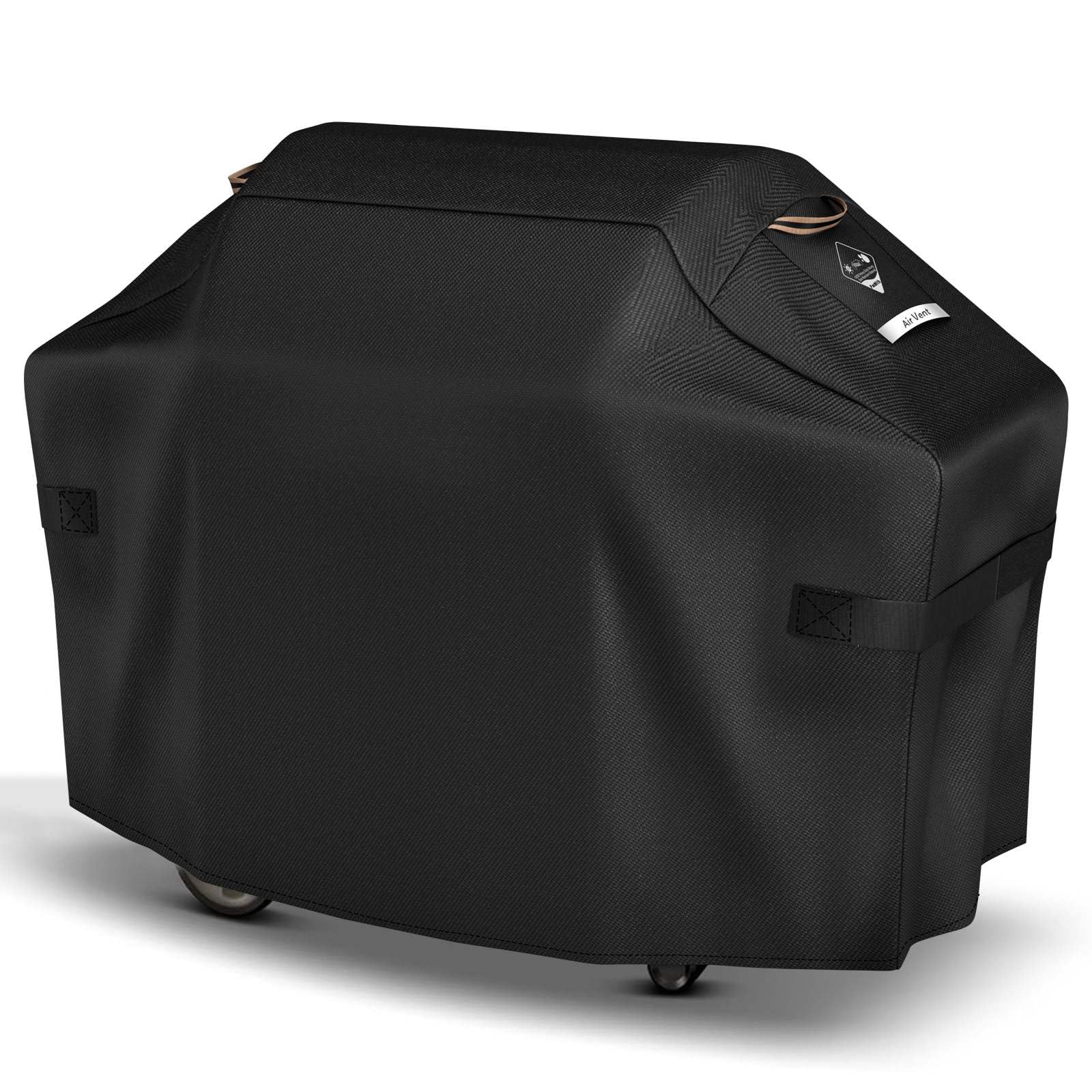 Ultimate Durable 60 Inch Grill Cover for Outdoor Grill,Heavy Duty Waterproof Rip-Proof BBQ Cover,Fade Resistant Gas Grill Cover with Straps,3-4 Burner Barbecue Cover for Weber Char-Broil Nexgrill,etc