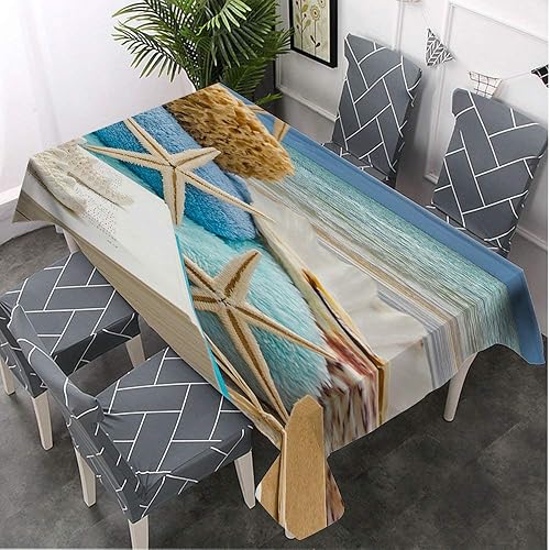 Miniatura 4 de Moslion Mantel rectangular decorativo para mesa de comedor, barbacoa, picnic, mesa de café, 52 x 70 pulgadas