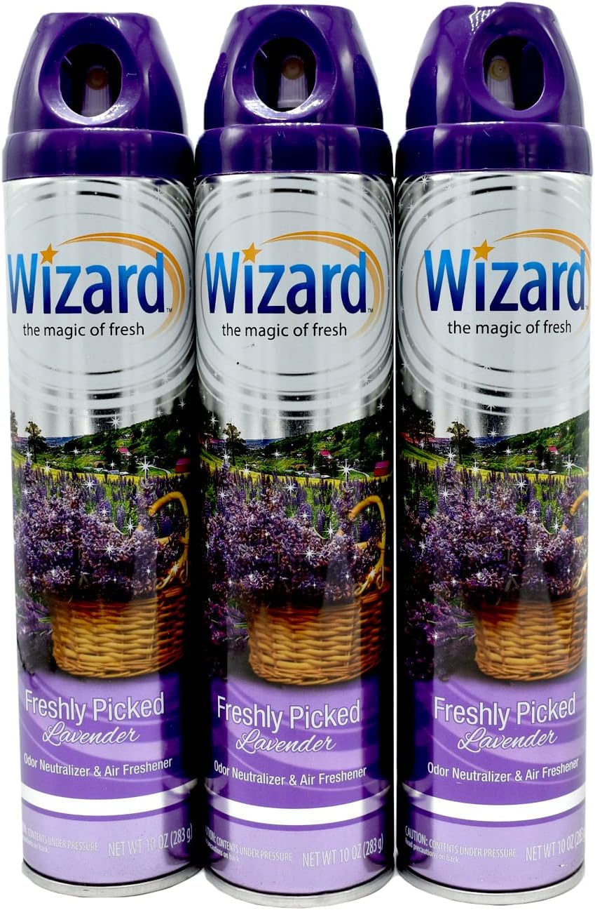 Amazon.com: Wizard Freshly Picked Lavender Air Freshener 10 oz