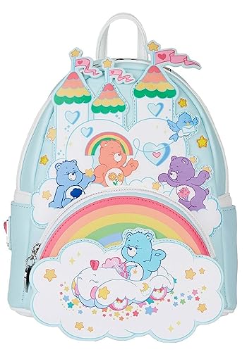 Loungefly Care Bears CareALot Castle Mini Backpack Multi