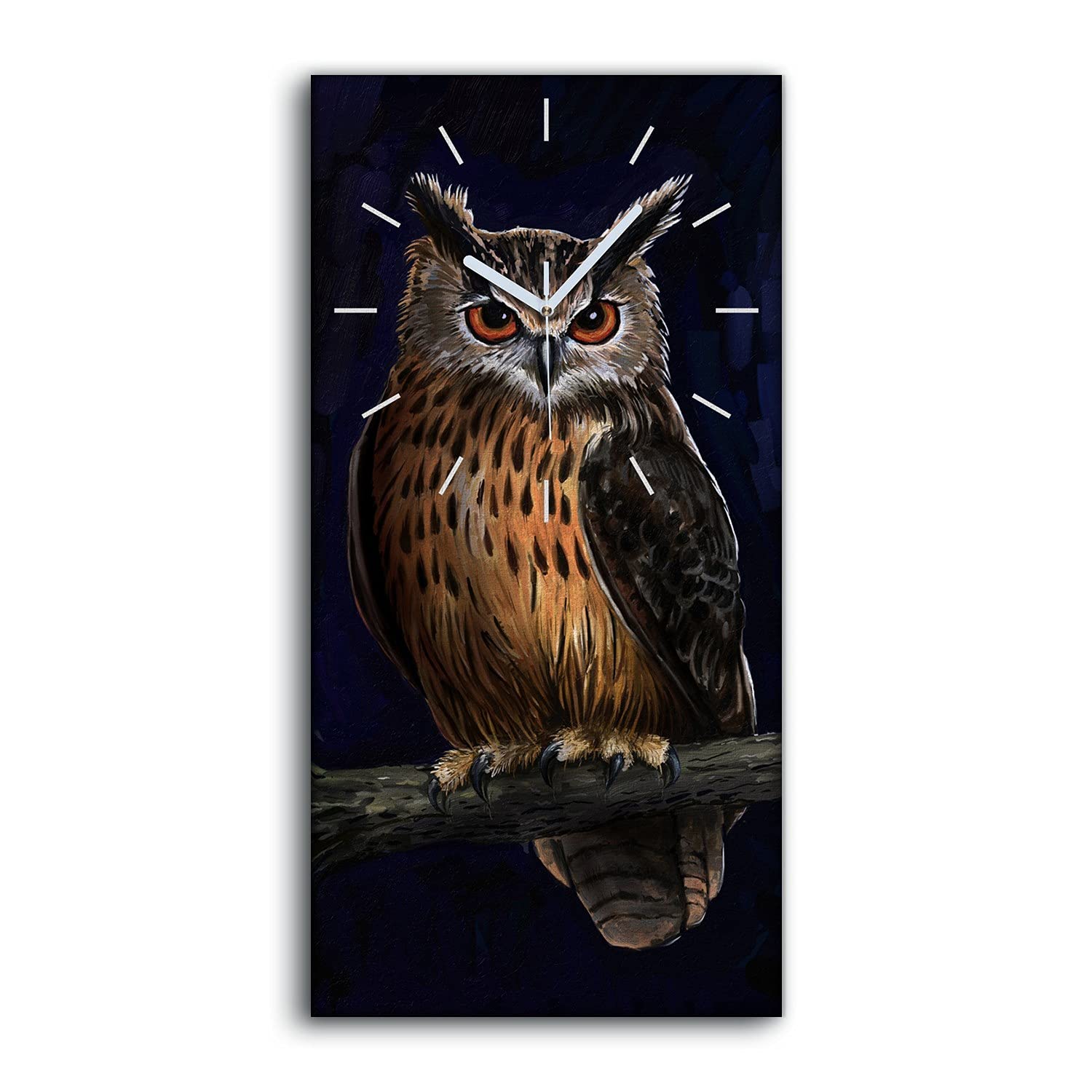 Horloge sur Toile Silencieuse Coloray pour En finir avec le Bruit dans la Chambre