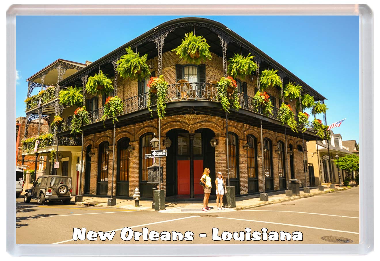 Baked Bean Store New Orleans - Louisiana - Usa - Jumbo Fridge Magnet/Magnets Bbsm878