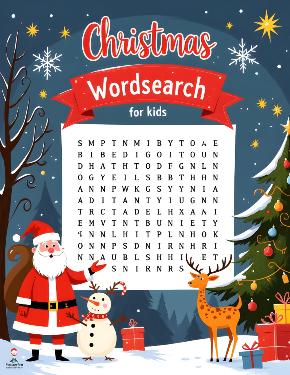 Christmas Wordsearches for kids (Christmas Puzzles & Activity Books for Kids)