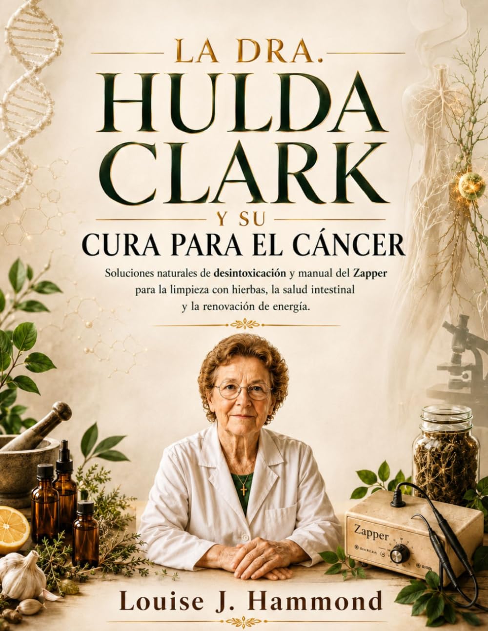 La Dra. Hulda Clark y su Cura Para El Cancer: Soluciones naturales de desintoxicación y manual del Zapper para la limpieza con hierbas, la salud intestinal y la renovación de energía.