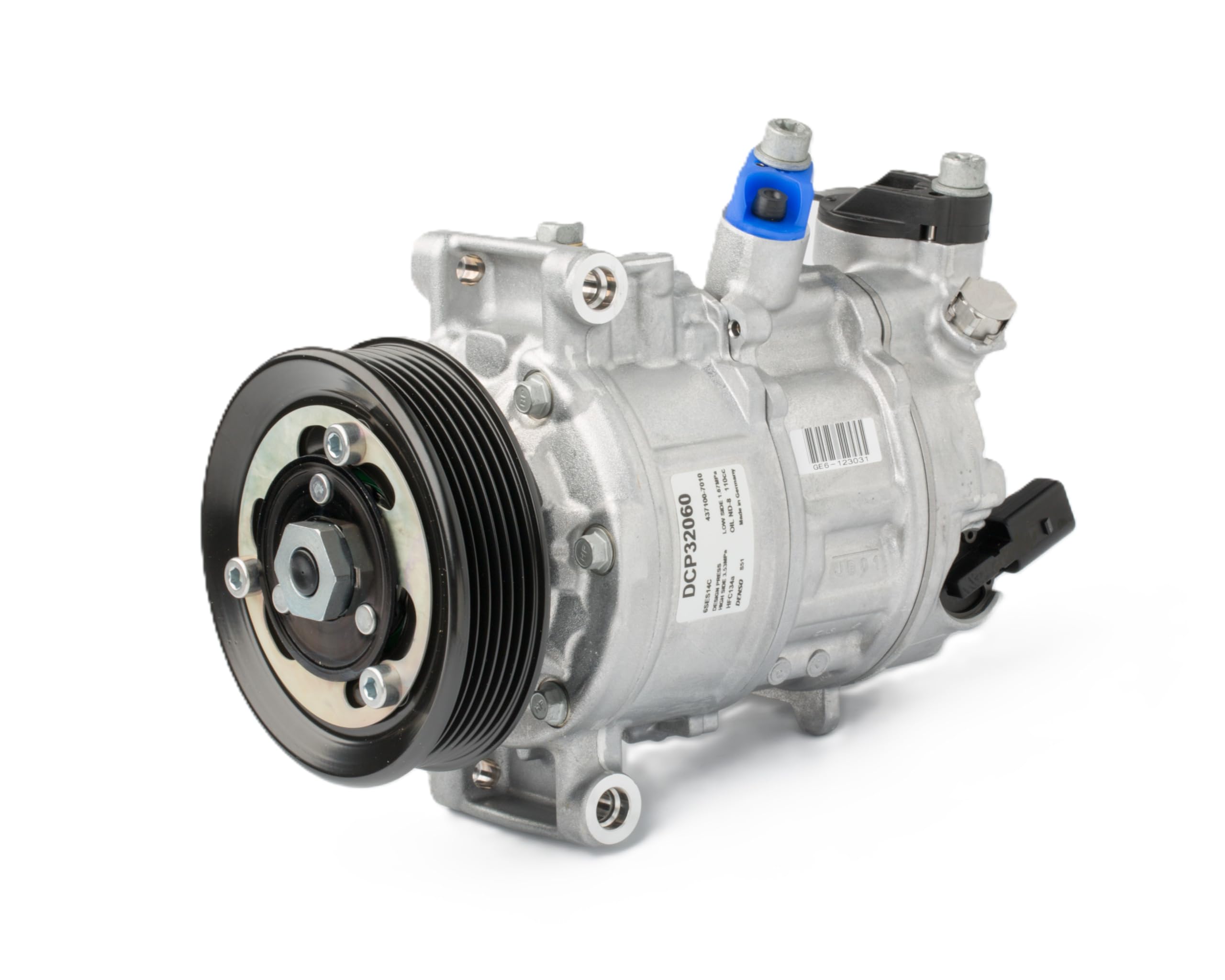 DENSO Compressore A/C - DCP32060 - per il clima del veicolo. Qualità OE, ricambio montaggio diretto, garantisce raffreddamento potente ed efficiente, prestazioni costanti e minore carico sul motore