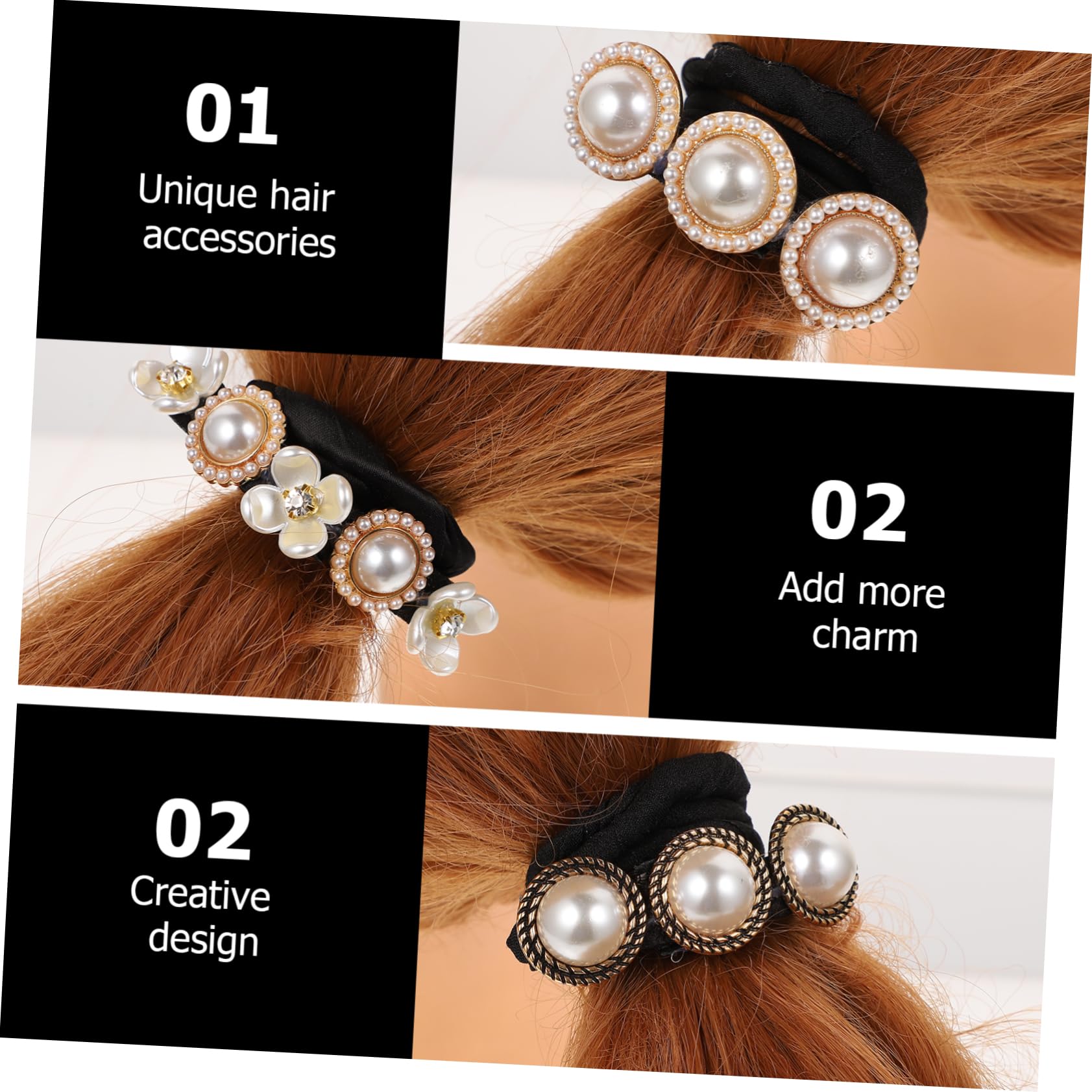 FRCOLOR 3 Sets Eleganter Haarknoten-maker Haarknoten-former-set Haar-accessoires Für Frauen Und Mädchen Haar-styling-zubehör 4 Stück * 3