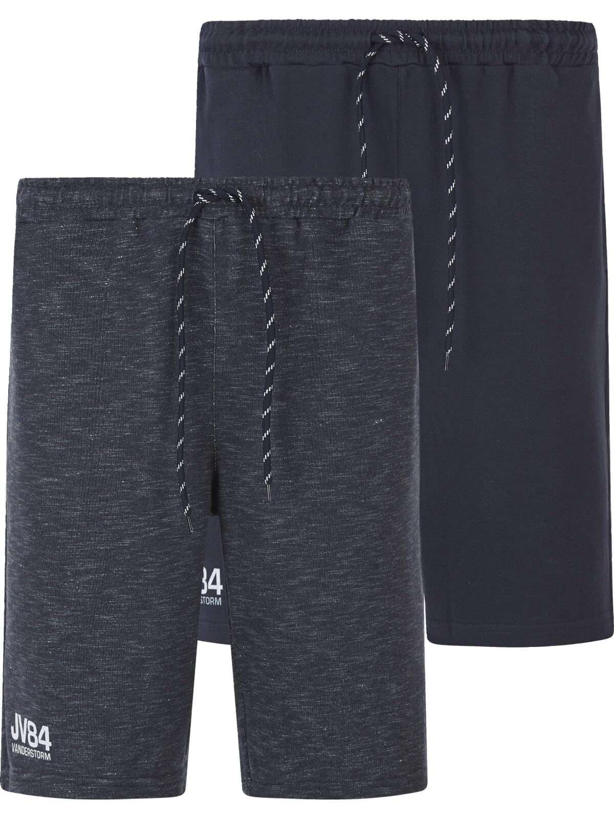 Jan Vanderstorm Herren Doppelpack Sweatbermuda Jornrik