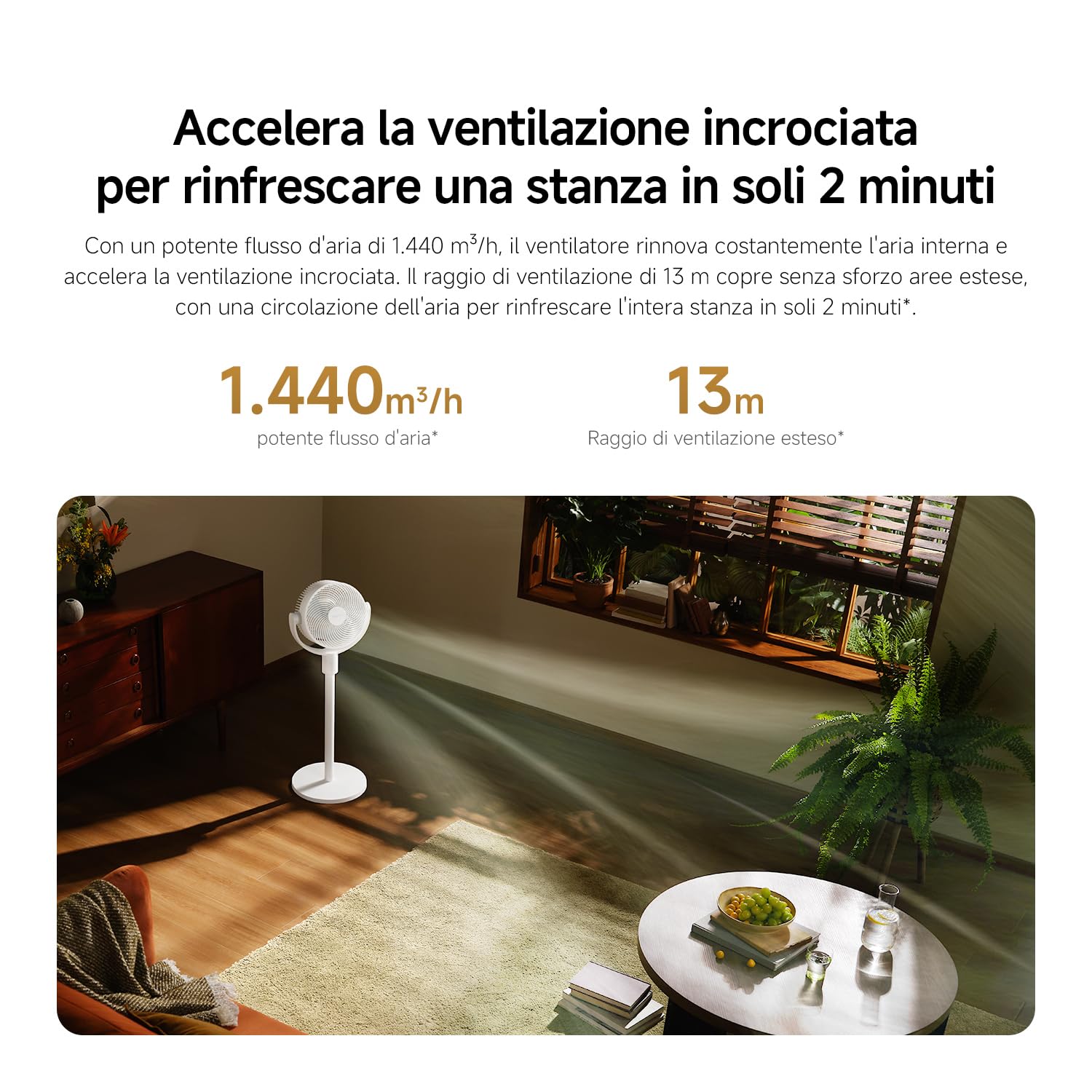 XIAOMI Smart Standing Air Circulation Fan EU