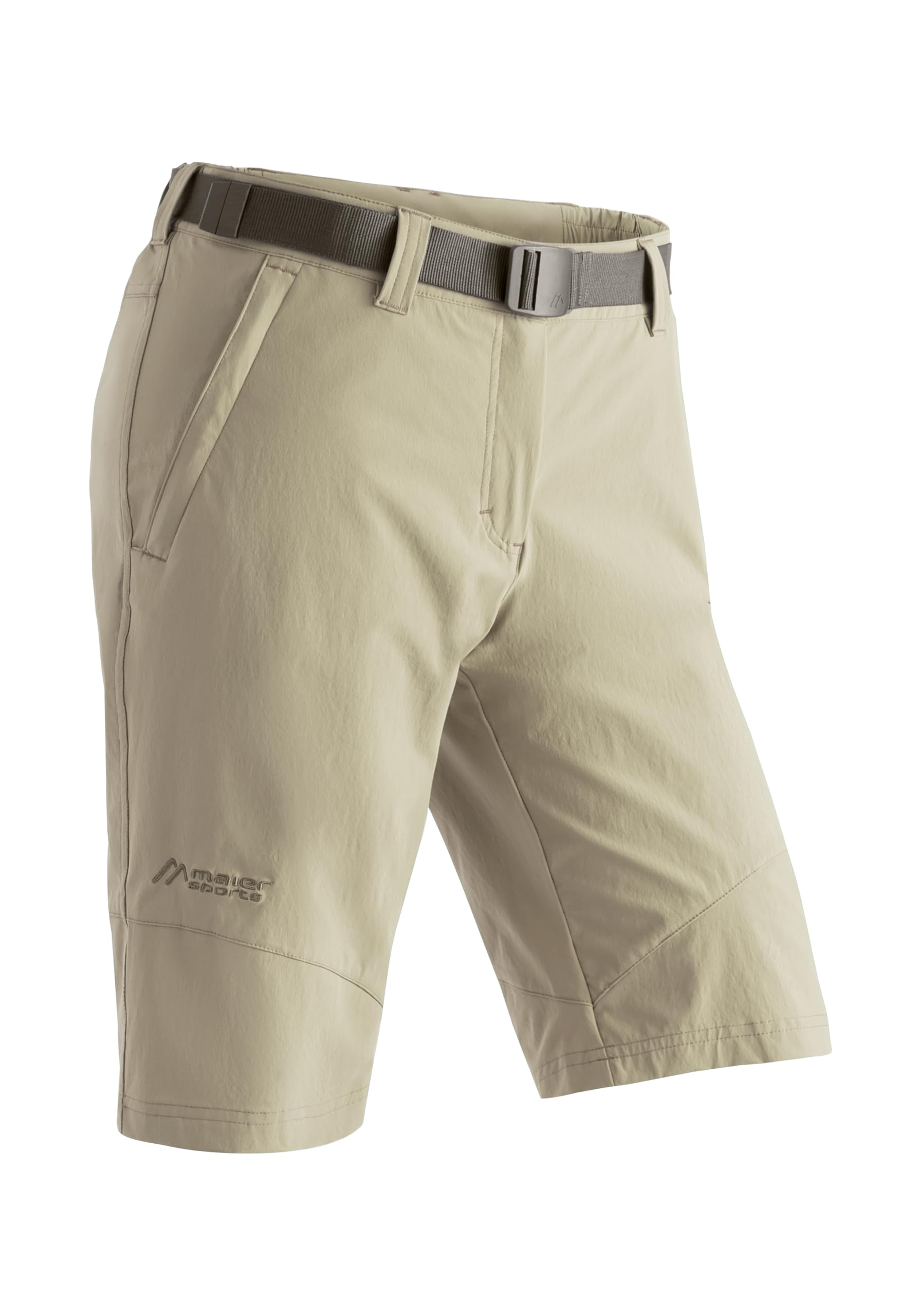 maier sports Lawa, Women's Short Hiking Trousers, Water-Repellent Bermuda Shorts for Trekking and Hiking, PFC-Free, mSTRETCH pro 4 & dryprotec