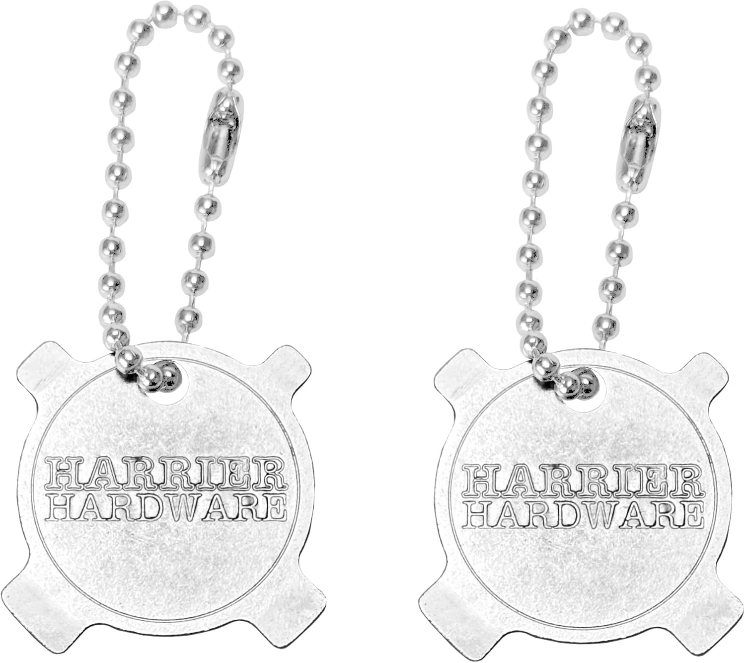 Harrier Hardware 2-Pack Keychain 4-Way Slotted Flathead Screwdriver EDC Portable Tool