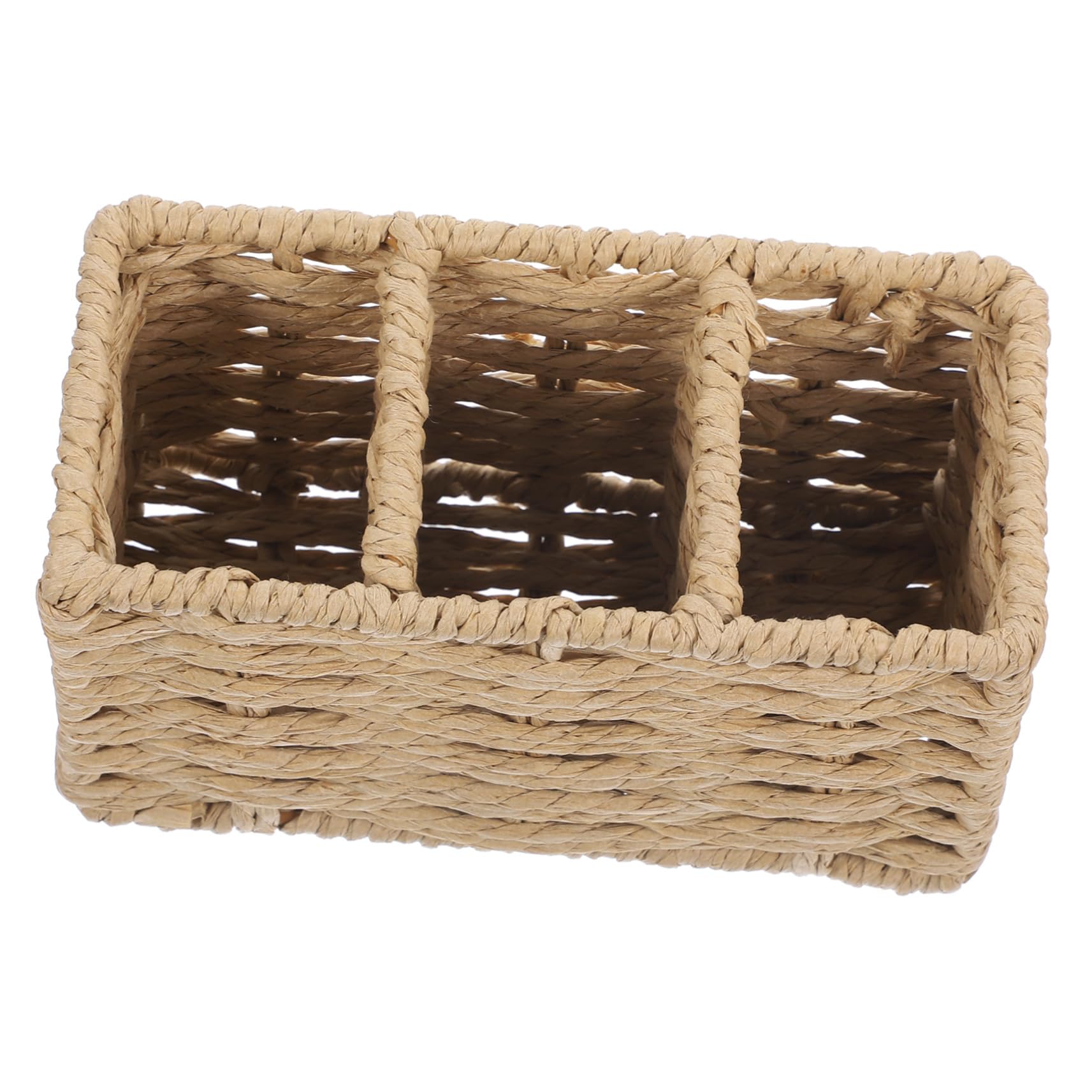 DOITOOL Cubo para Cubiertos Multifunción Soporte para Palillos Novedoso Gran Capacidad Cuerda de Papel Organizador Cocina Utensilios