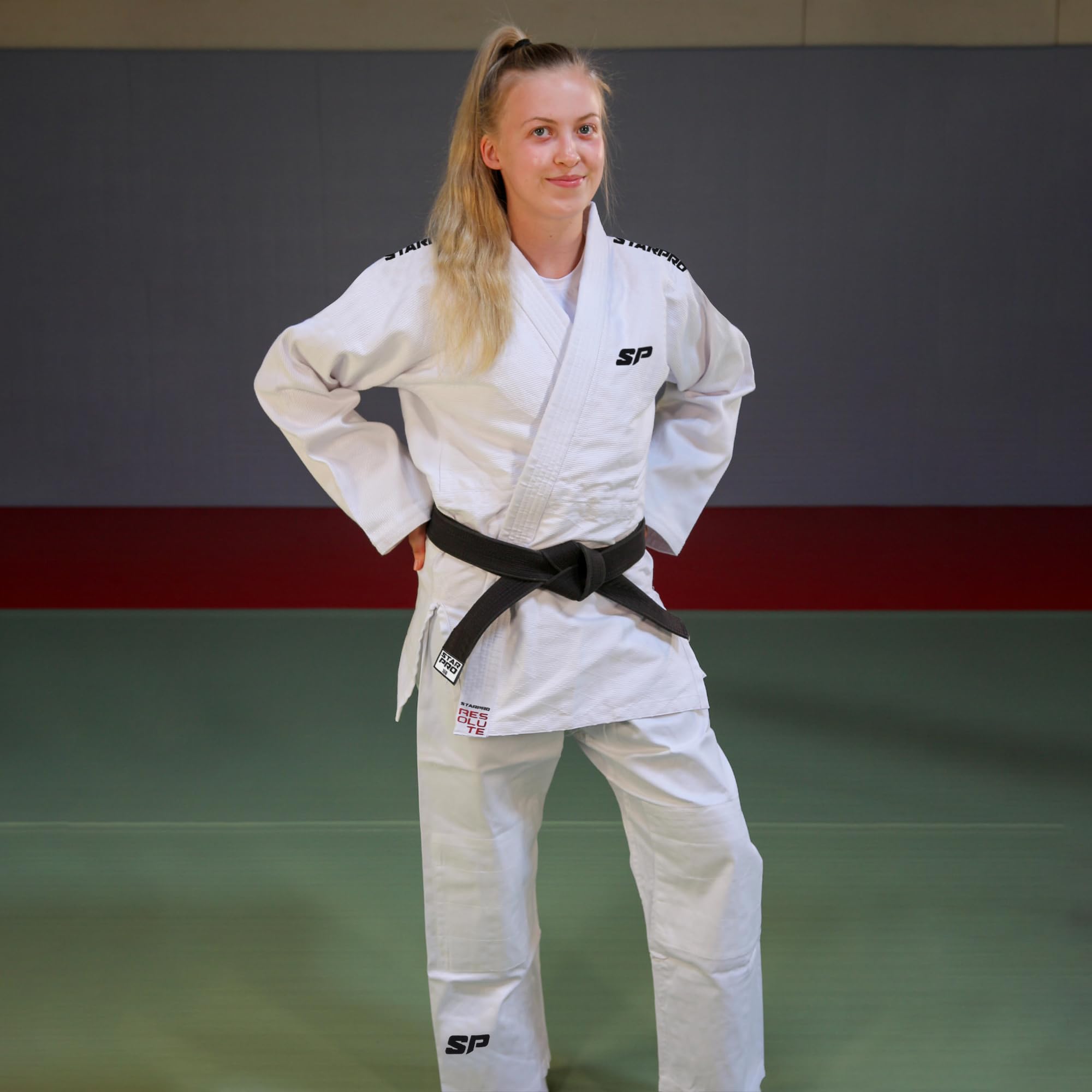 Starpro Judo Single Weave Gi 550 Grammi Premium Cotton Blend Bianco Judogi Professionale per l'allenamento e la Competizione Uomini e Donne Taglie Multiple