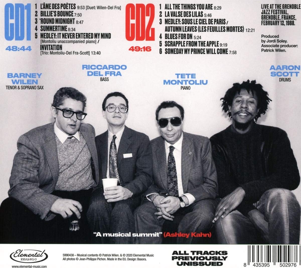 Grenoble ´88 feat. Tete Montoliu (Gatefold)