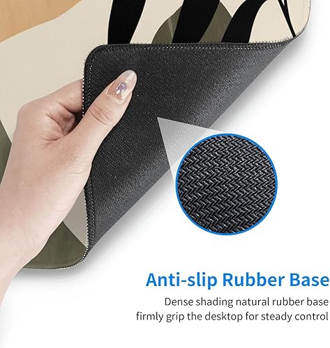 Miniatura 6 de Alfombrilla de mouse bohemia, accesorios de escritorio bohemios, alfombrilla de mouse XL, accesorios de escritorio estéticos, suministros de oficina