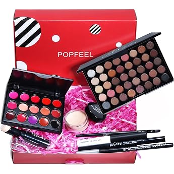 Make-Up Set Women's Make-Up Set for Face Eyes and Lips Makeup Sets Makeup Kit for Women Teenagers Cosmetic Makeup Set with Eyeshadow for Women and Girls