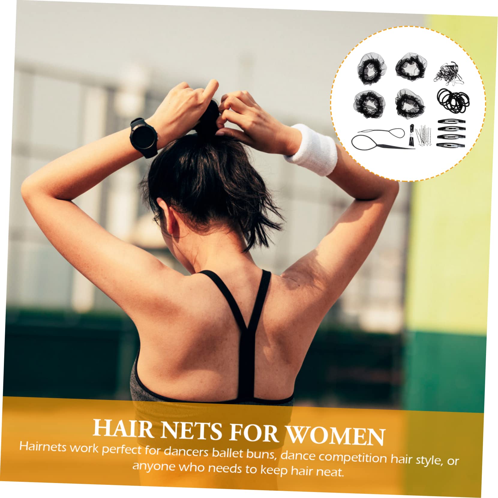 FRCOLOR 5sätze Haar Netz Unsichtbare Elastische Haarnetze Für Und Mädchen Atmungsaktives Haarschmuck Frisuren Für Und Hochsteckfrisuren