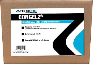 CONGELZ Waste Water Solidification – Turn Unwanted Liquid into Solid, Landfill-Friendly, Easy Disposal, Absorbs Spills (5 Pound, 1)