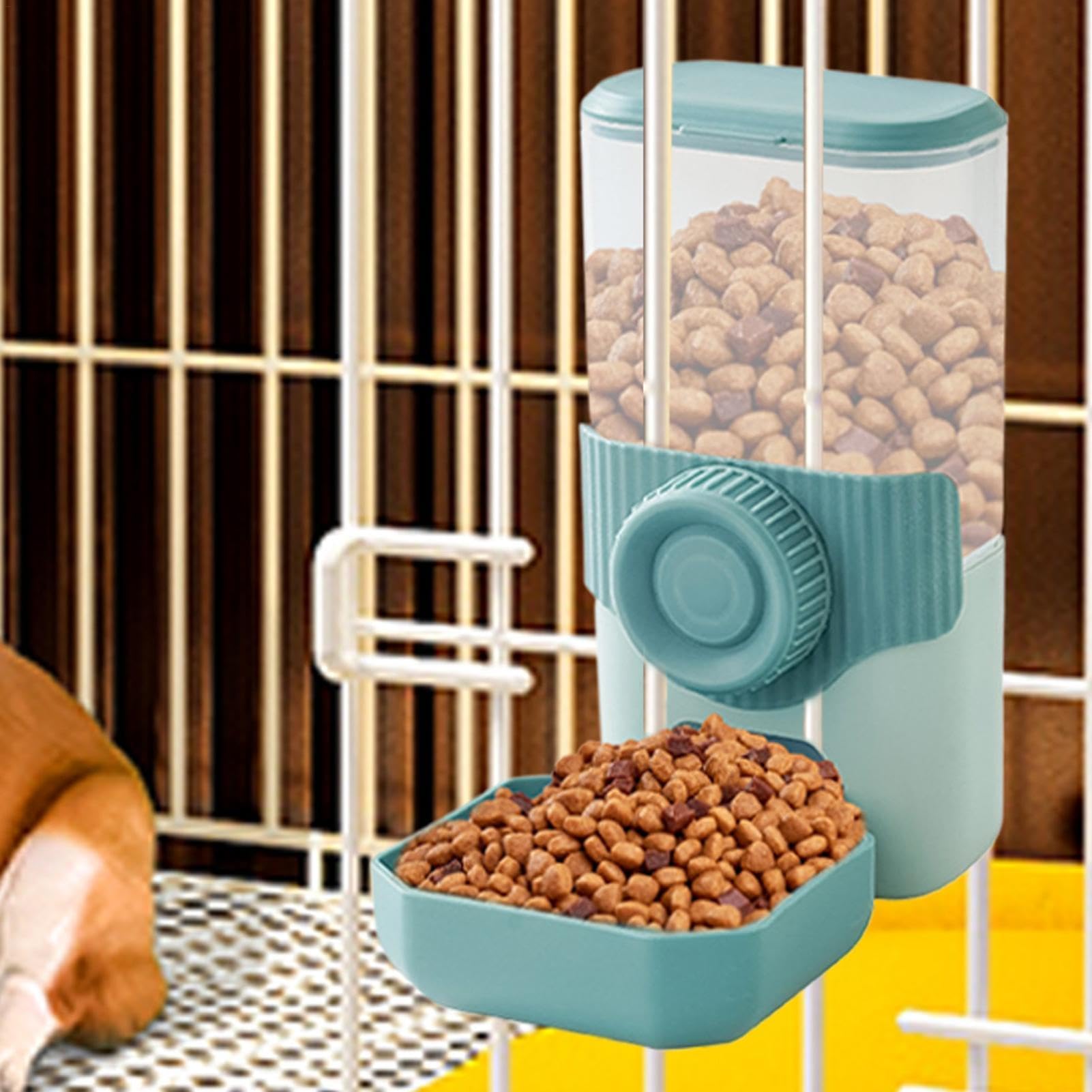 Dispensador de Agua Colgante for Gatos | Comedero automático for(Blue)