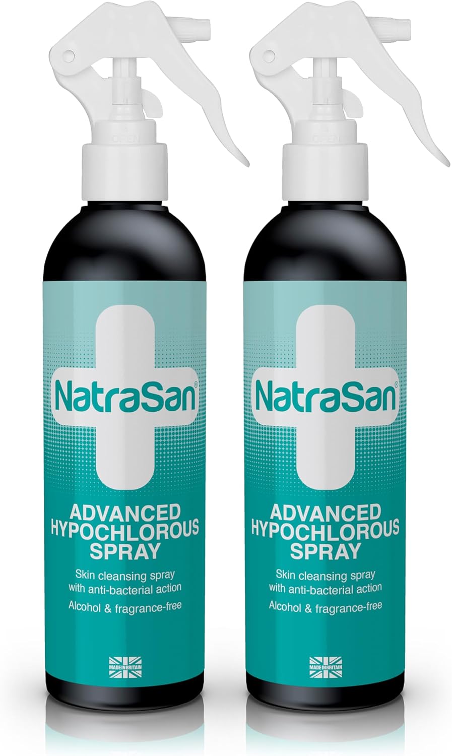 NatraSan Antiseptic Spray (250 ml 2 pack) Hypochlorous Medical