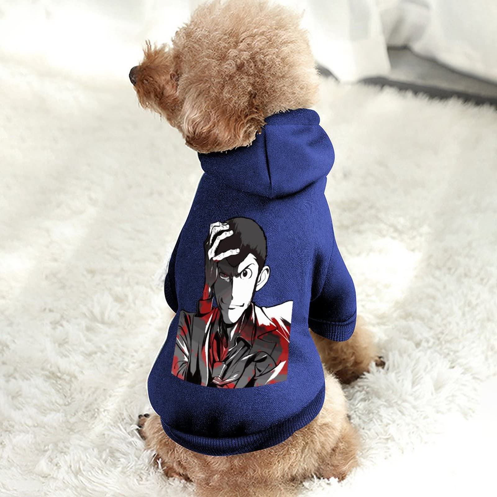はるさん 犬の服 3着 Amazon | ルパン三世 ペット服 パーカー 犬服 秋冬 防寒 キャップ付き