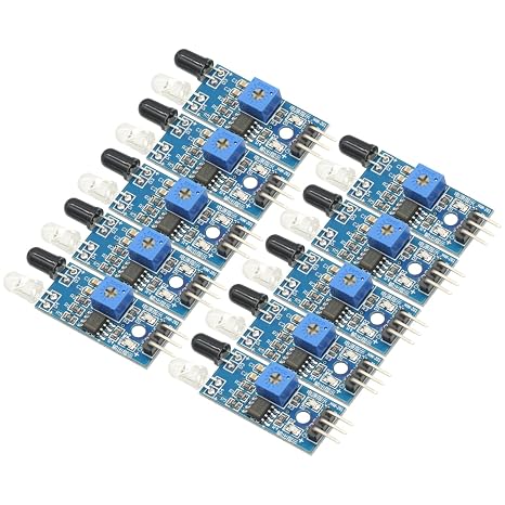 10Pcs IR Infrared Obstacle Avoidance Sensor Module,Proximity Sensor for Arduino Smart Car Robot