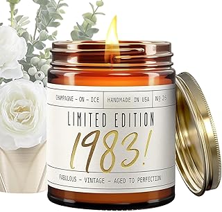 Vela de aromaterapia – Vela perfumada con de invierno de 9 onzas, velas de soja – Decoración del hogar, velas en tarro con 40 horas de tiempo de combustión para mamá, hermana, Navidad