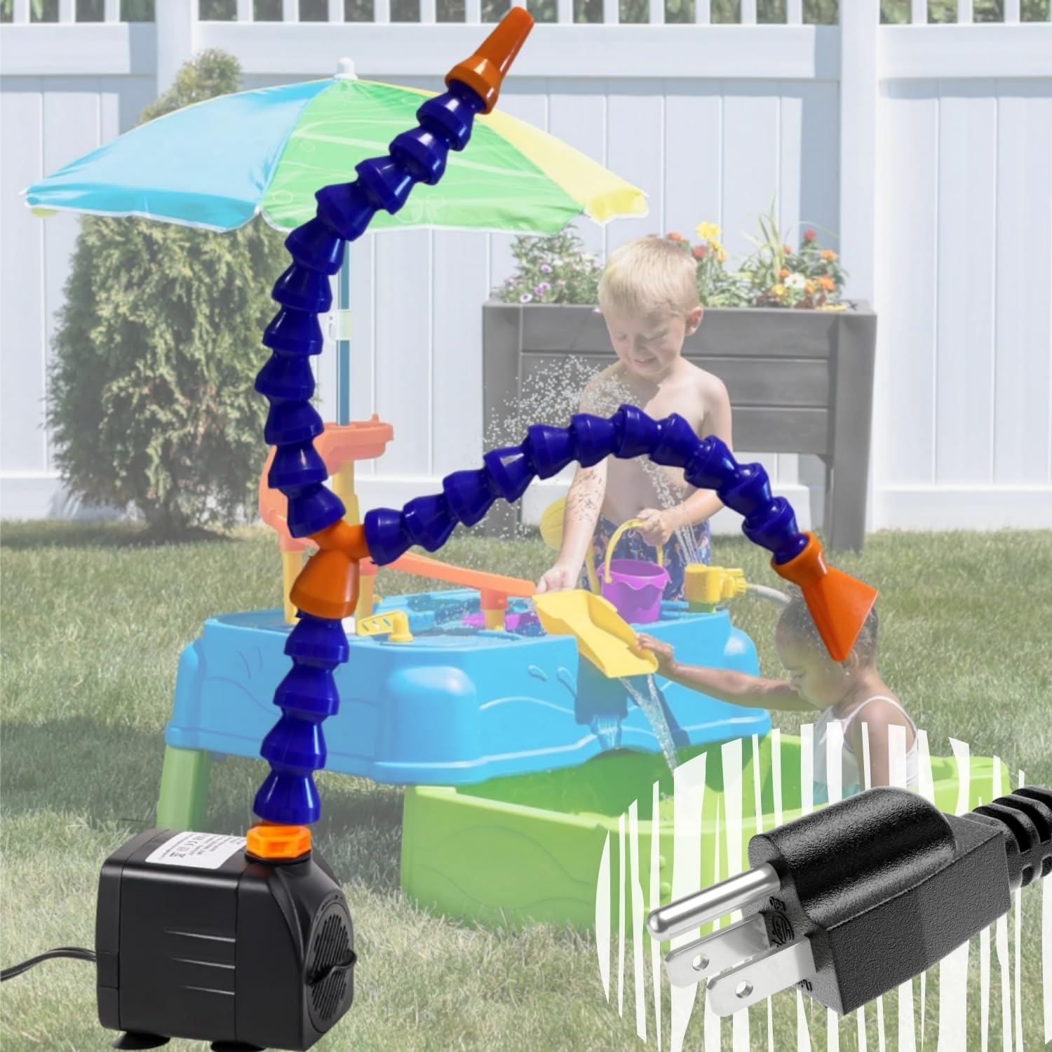 Two Way Water Table Pump,Water Table Pump,Summer Outdoor Splash Water? Ideal Gift