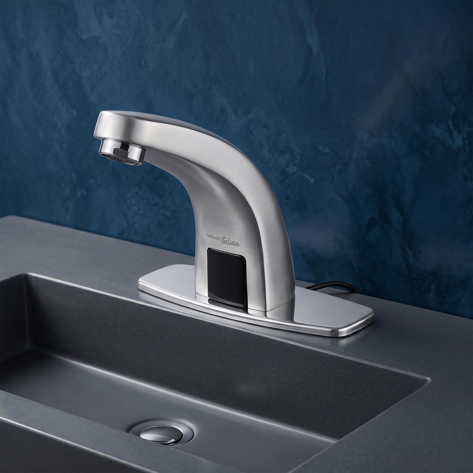 Hindware Touch Free Sensor Pillar Tap F240011CP for Bathroom | Made of Brass | Infra Red Sensor | Water Saving | Eco Sensible Range | 12-Year Manufacturer Warranty-image-6