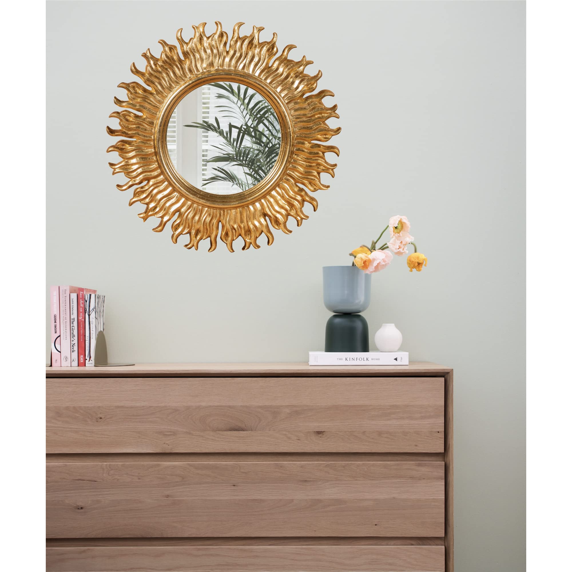 Biscottini Specchio shabby chic da parete 55x55 cm | Specchi decorativi da parete | Specchio ingresso