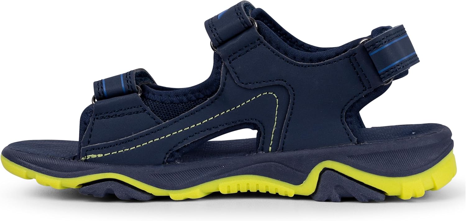 Trespass Jett Kids Sport Sandals Comfortable Footwear with Cushioned Insole Adjustable Strap Closure Sandals Shoes for Outdoor Spring Summer Beach Holiday Travel
