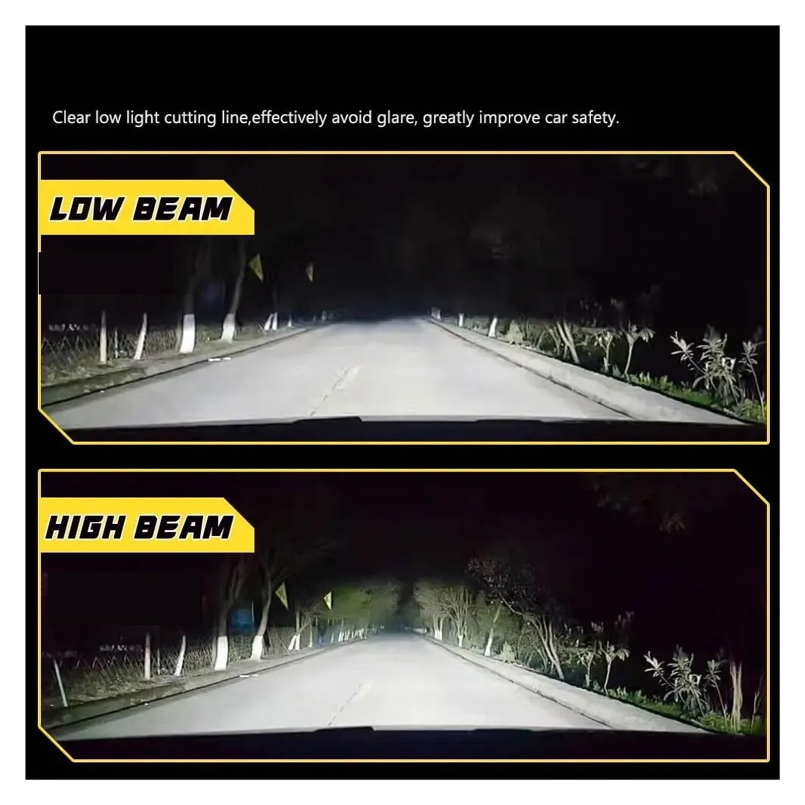Faro anteriore completo Fari H7 LED Canbus Per Auto 2500W Automobile H4 Fendinebbia Nessun Errore Fascio E Basso Wireless 1:1 Luce 12V Faros Anteriores Completos Sinistro/Destro(2 PCS H4 LED Light)